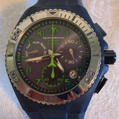 Technomarine Cruise California Men's 44MM Blue Swiss Chronograph Watch