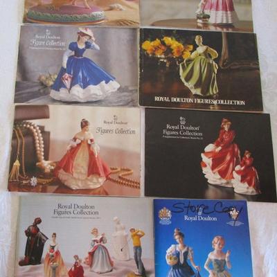 8 Royal Doulton Figurine Books