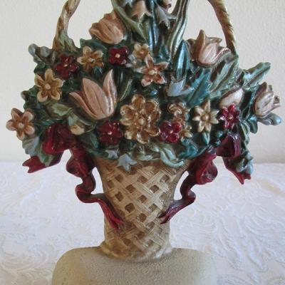 Floral Bouquet Door Stop