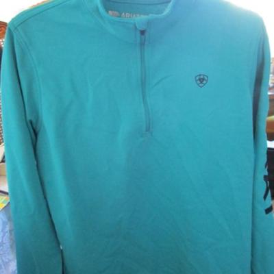 Ariat pull-over sweatshirt, Jacket, turquoise, women's XL