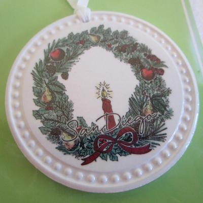 San Diego ornaments