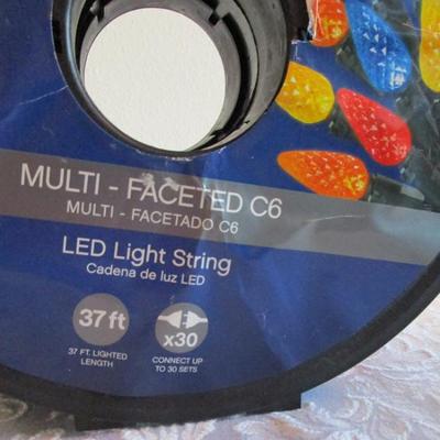 LED Christmas lights 37'