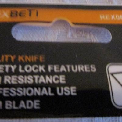 5 Rexbeti utility knives