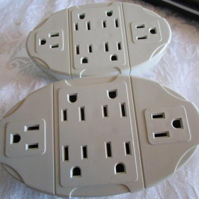 1 surge suppressor w/3' cord, adapter plugs, 2 multiple plugs