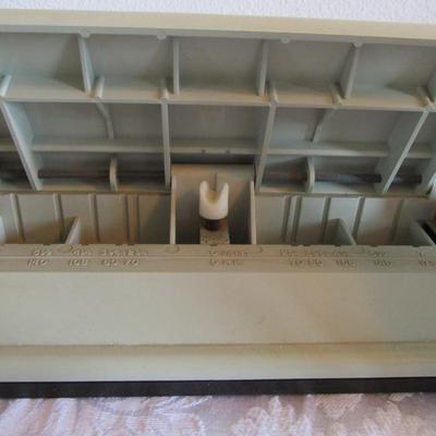 Shipping tape dispenser, 3-hole punch, Air duster, Expo eraser, picture hanging screws