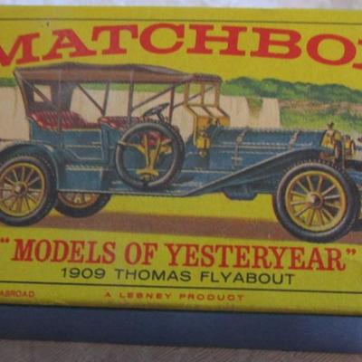 Matchbox models of Yesteryear #Y-12, reproduction of 1909 Thomas Flyabout