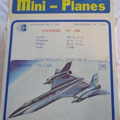 Bachmann Mini Planes