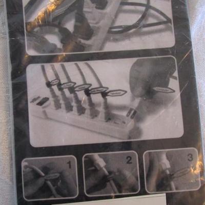 DVRs, cable organizers