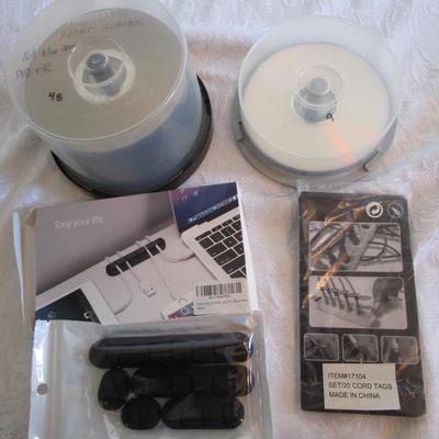 DVRs, cable organizers