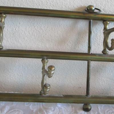 Vintage 7-hook coat rack
