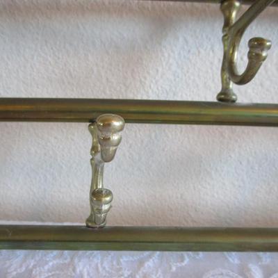 Vintage 7-hook coat rack