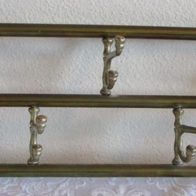 Vintage 7-hook coat rack