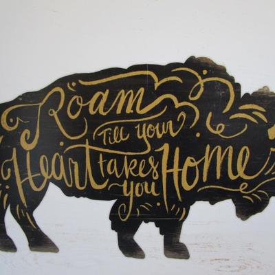 Buffalo wall picture