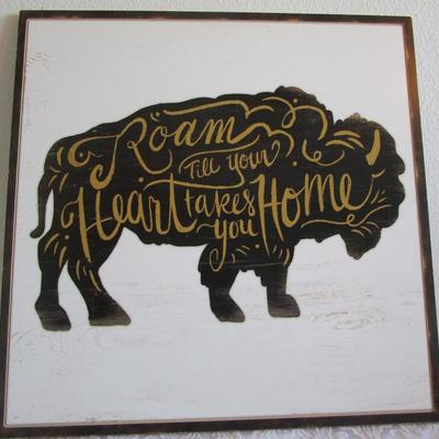Buffalo wall picture