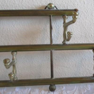 Vintage 7-hook coat rack