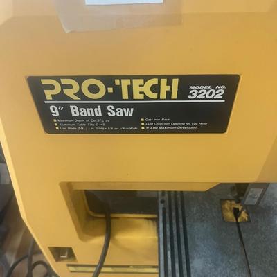 Pro-Tech 9” Band Saw - tested