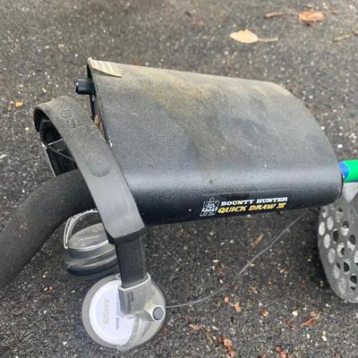 Quick Draw Metal Detector w/ Headphones & Dig Scoop