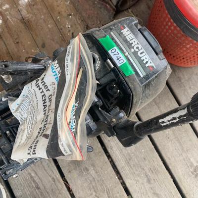 Mercury Outboard Boat Motor