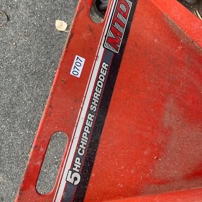 MTD 5HP Chipper / Shredder