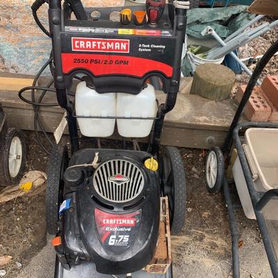 Craftsman 2550 psi Pressure Washer
