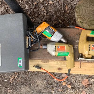 Power Tools Lot Drills / Jigsaw +