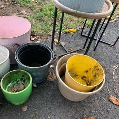 Huge Planters Lot