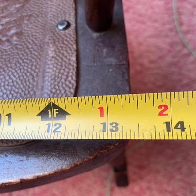 Antique wooden rocking chair