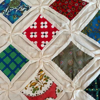 Quilt-cathedral window