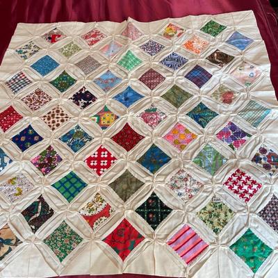 Quilt-cathedral window