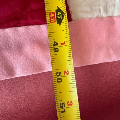 Scrappy lap size quilt