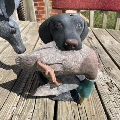 Lab yard art
