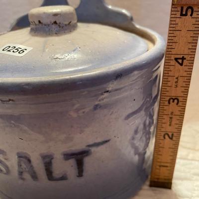 Salt box stoneware wall hanging
