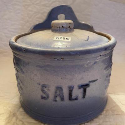 Salt box stoneware wall hanging