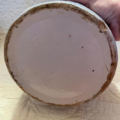 Salt box stoneware wall hanging
