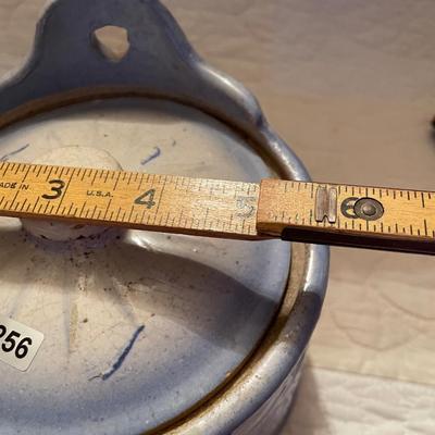 Salt box stoneware wall hanging