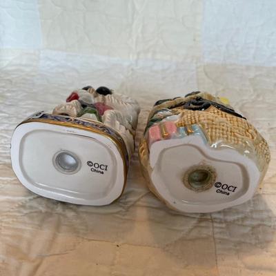 Santa salt & pepper shakers