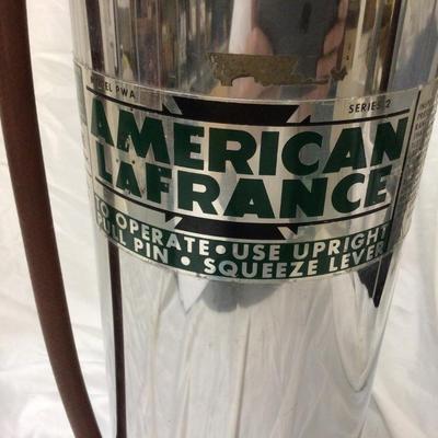 American Lafrance Fire Extinguisher