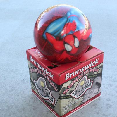 Spiderman bowlingball