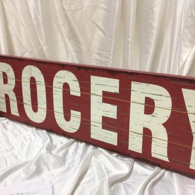 Grocery Sign