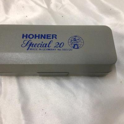 Hohner Harmonica in Case