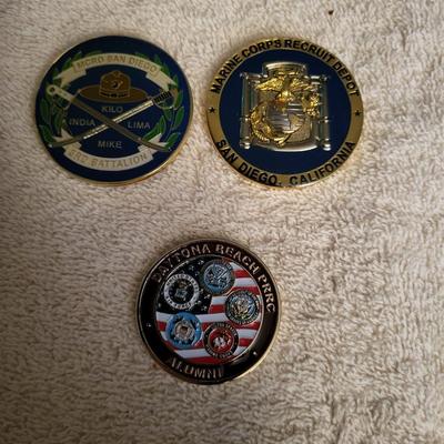 MARINE CORPS MEDALLIONS