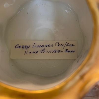 Haviland & Co France Limoges sugar & creamer