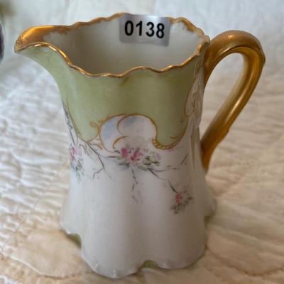Haviland & Co France Limoges sugar & creamer