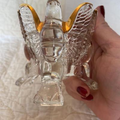 Jeannette with gold candle holder