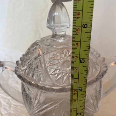 Anchor Hocking glass sugar/candy dish