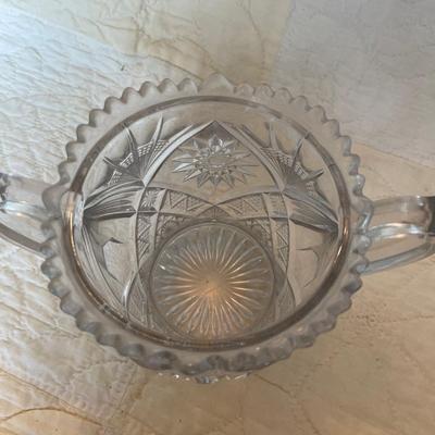 Anchor Hocking glass sugar/candy dish