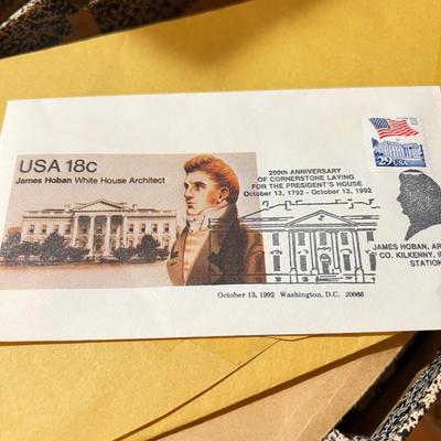 Box Full of First Day Covers Stamps 1982-1984