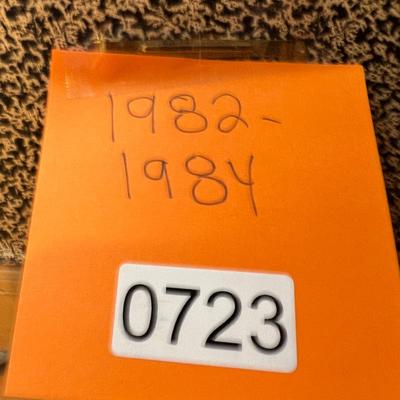 Box Full of First Day Covers Stamps 1982-1984
