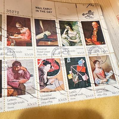 Box Full of First Day Covers Stamps 1982-1984