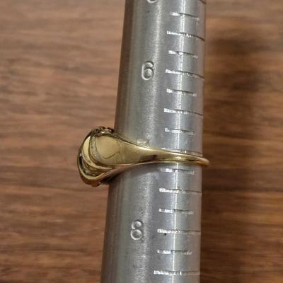 14k Gold and Diamond Ring